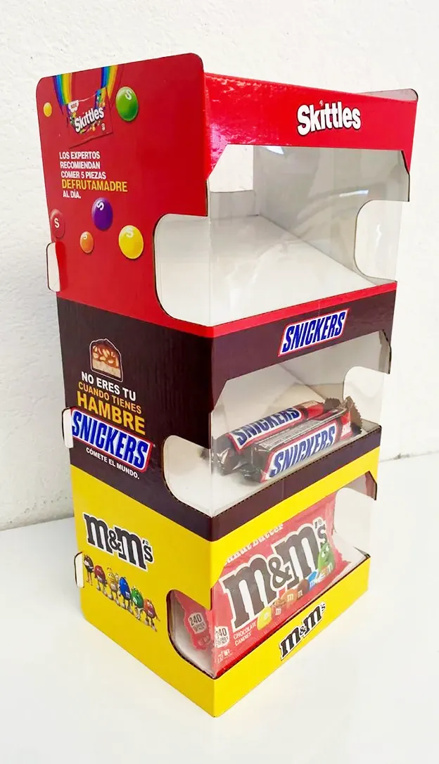 counter-de-carton-publicitario-quito Counter de cartón personalizado para exhibición de productos en mostradores y puntos de venta